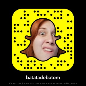 Escaneie essa imagem com seu snapchat na tela inicial de câmera aberta ;)