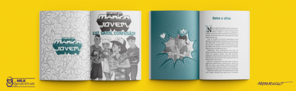 Luz, gatos, confusão - segundo livro da série da Turma da Mônica Jovem - Divulgação - Faro Editorial