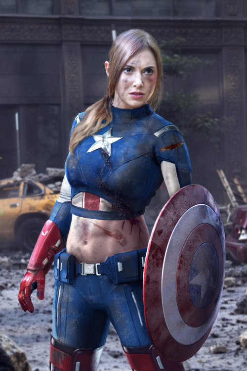 Miss America, Captain America, Alison Brie