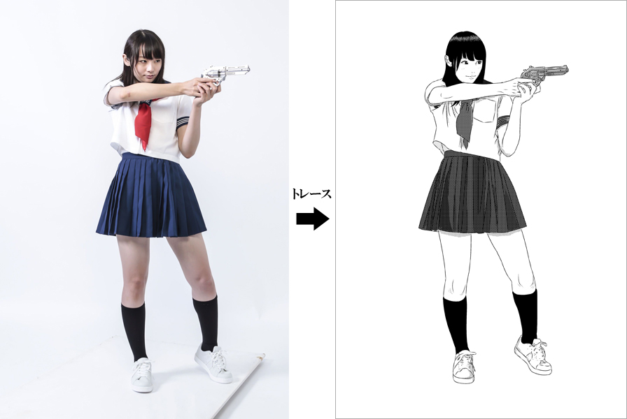 Garotas Geeks - Acervo de poses para desenhar mangá!