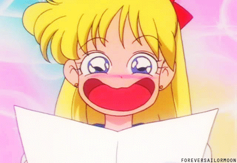 Minha cara - e a dos demais fãs de Sailor Moon - ao ler o mangá da Sailor V