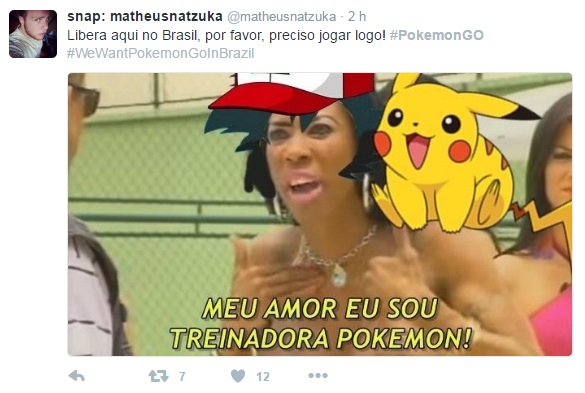 Pokémon GO Inês Brasil