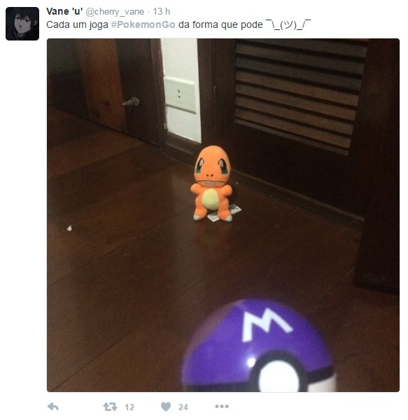 Pokémon GO captura