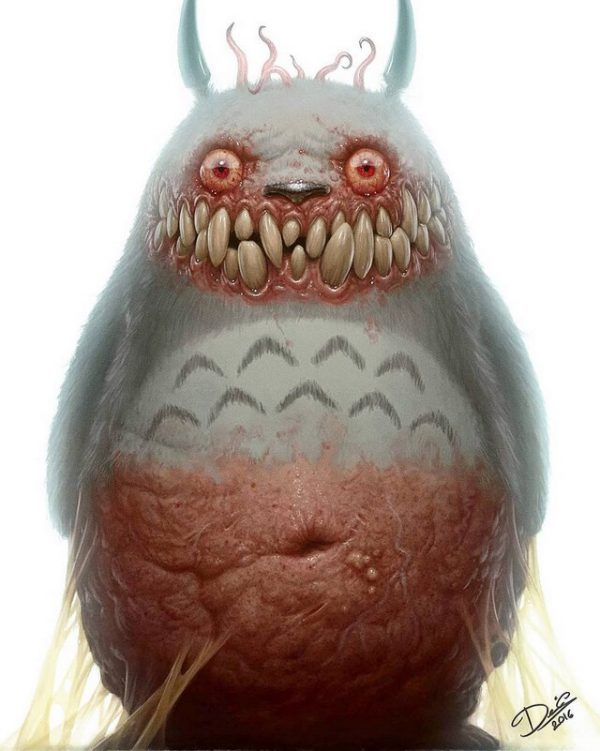 Seu amigo Totoro quer brincar com você :D