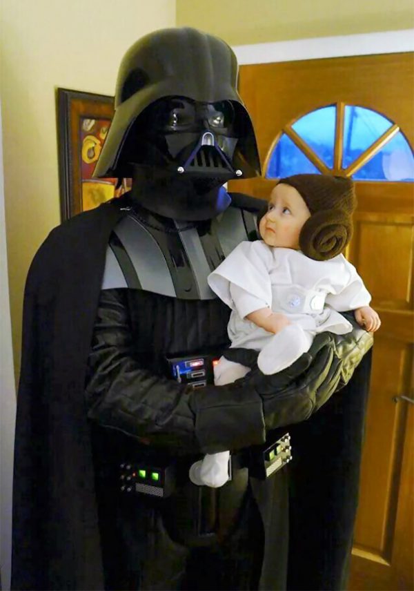 Darth Vader e Princesa Leia