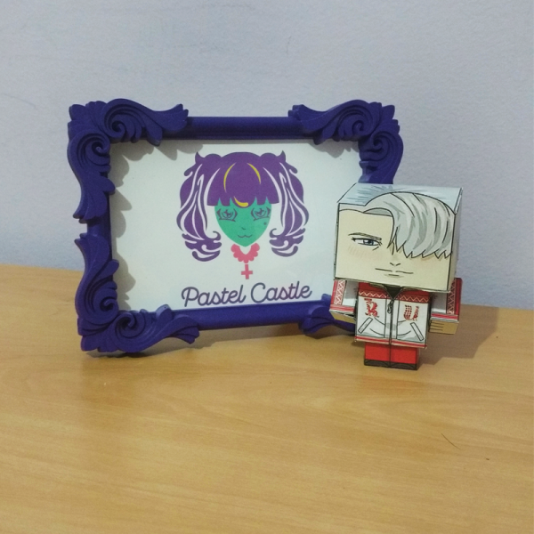 Pastel Castle - Coleção Yuri On Ice - Paper Toy Exclusivo