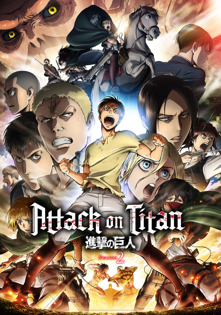 attack-on-titan-Shingeki-no-Kyojin-segunda-temporada-garotas-geeks-poster