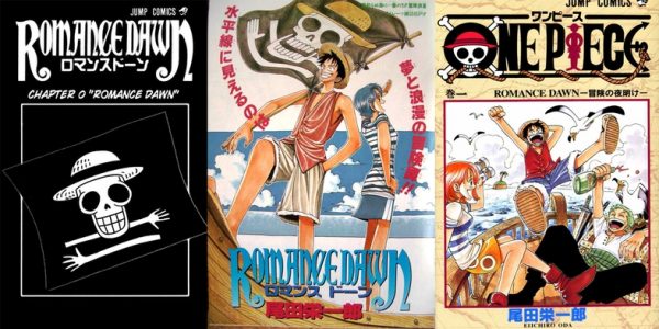 One-Piece-Romance-Dawn-Verison-1-Verison-2-and-First-Official-Manga