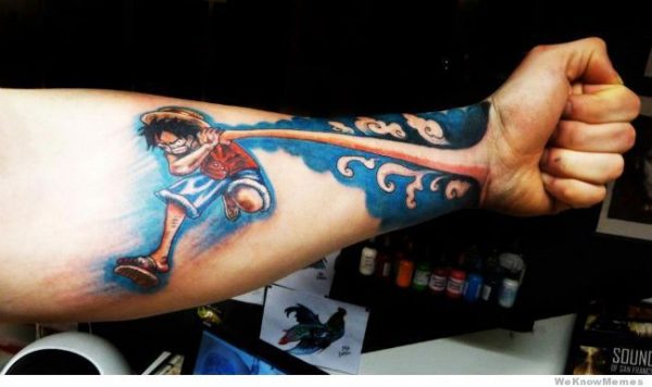 One Piece tattoo 9