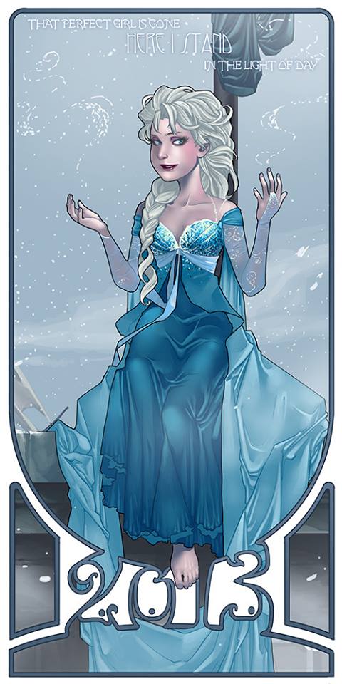 Elsa Art Nouveau