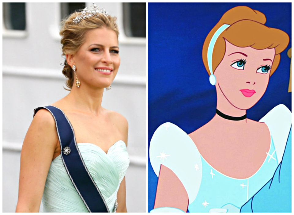 A princesa Tatiana da Grécia se assemelha a Cinderela