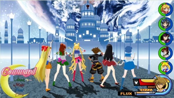 Kingdom Hearts Sailor Moon