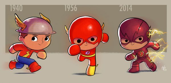 A evolução de Flash.