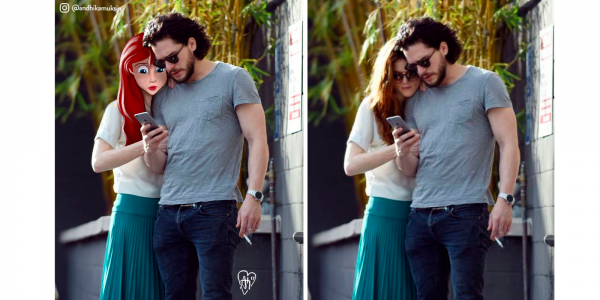 kit-harington-and-rose-leslie-and-ariel