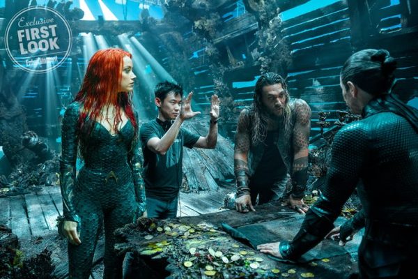 Amber-Heard-James-Wan-Jason-Momoa-and-Willem-Dafoe-on-Aquaman-set