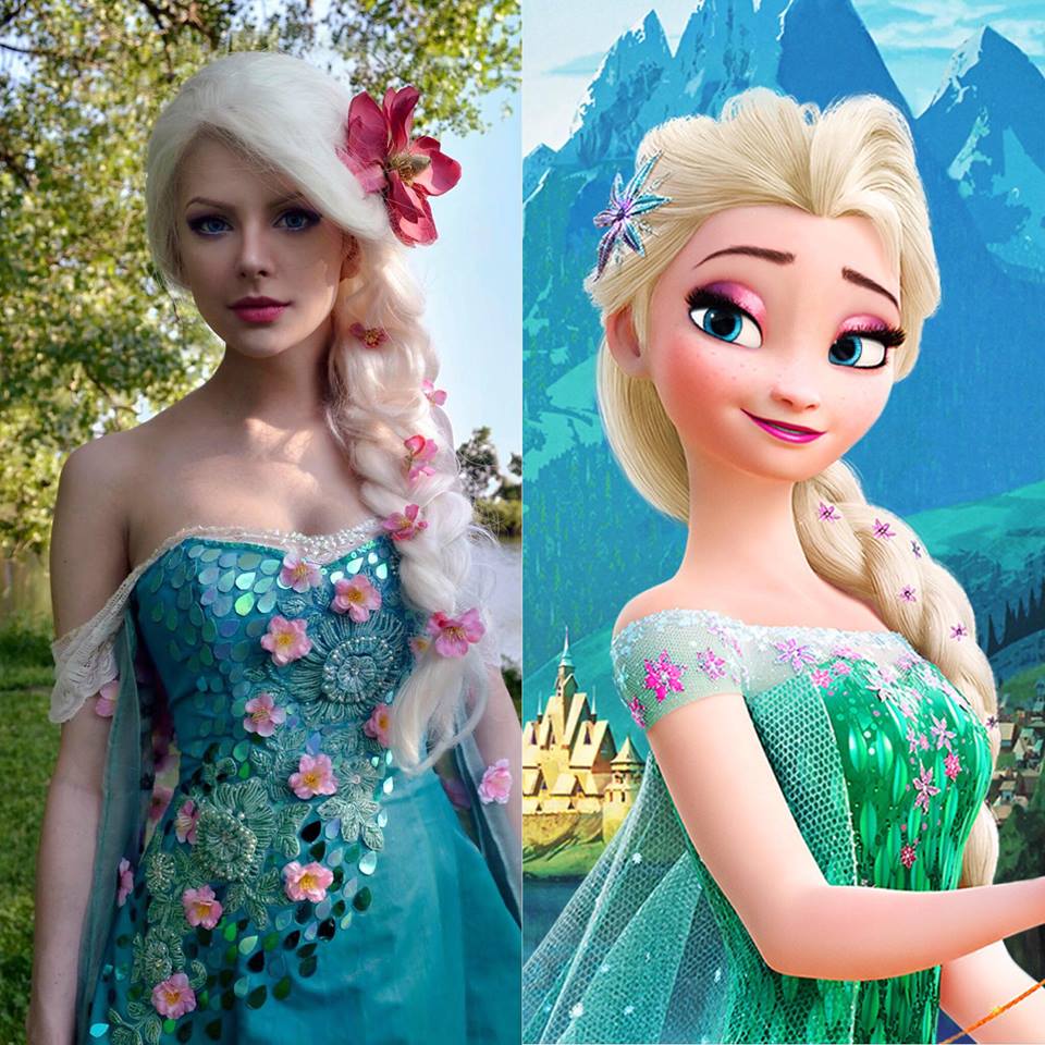 Elsa de Frozen Fever
