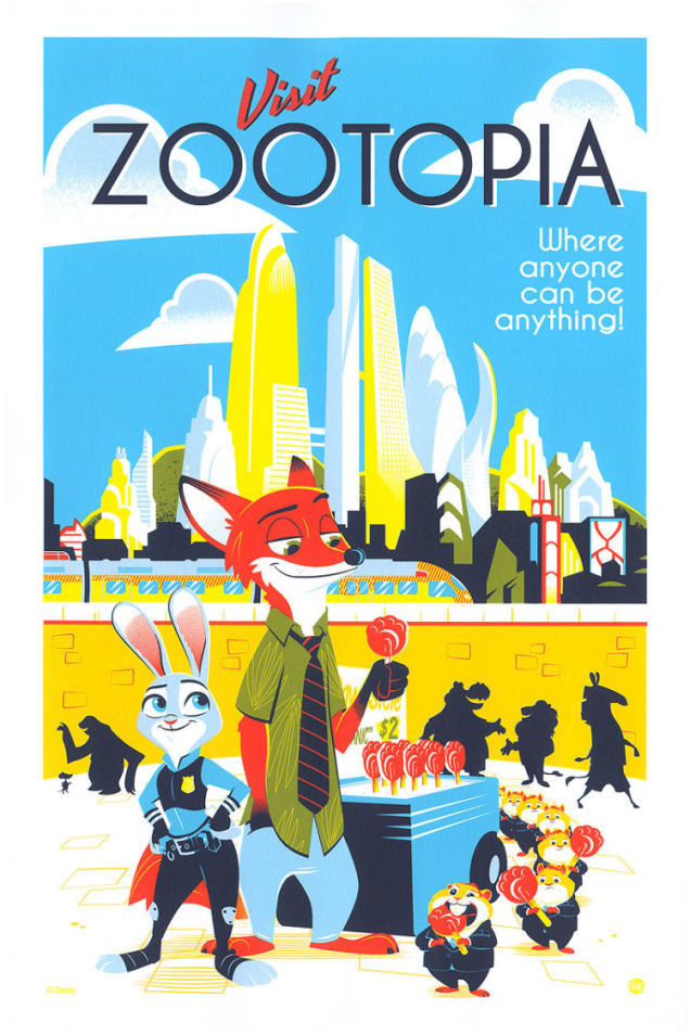 'Zootopia' by Dave Perillo