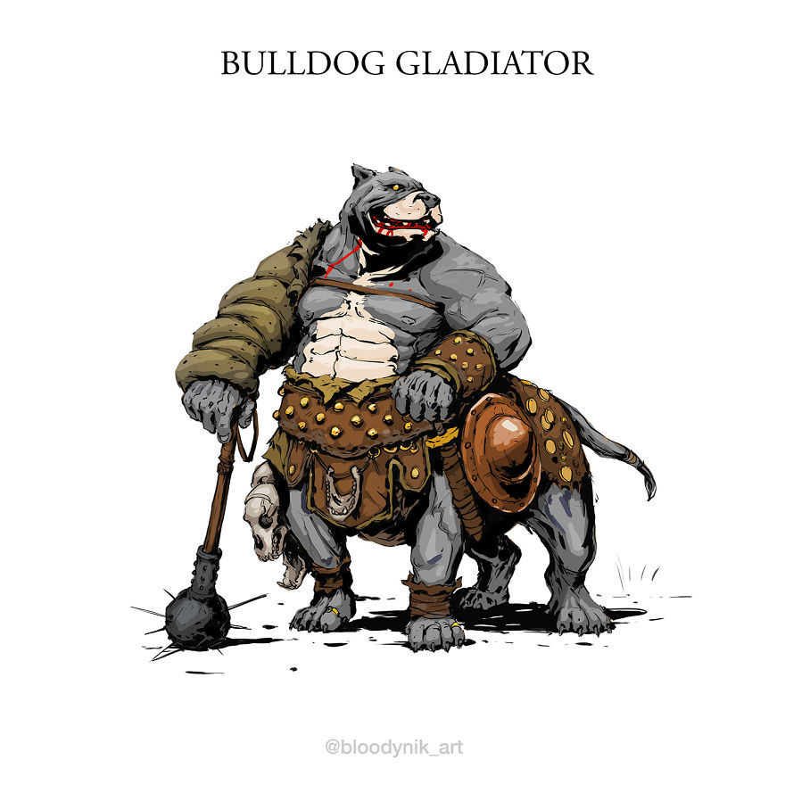 Bulldog, o Gladiador
