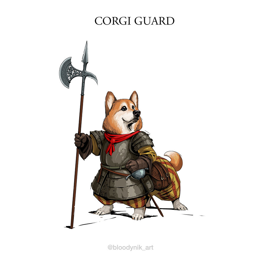 Corgi, o Guarda