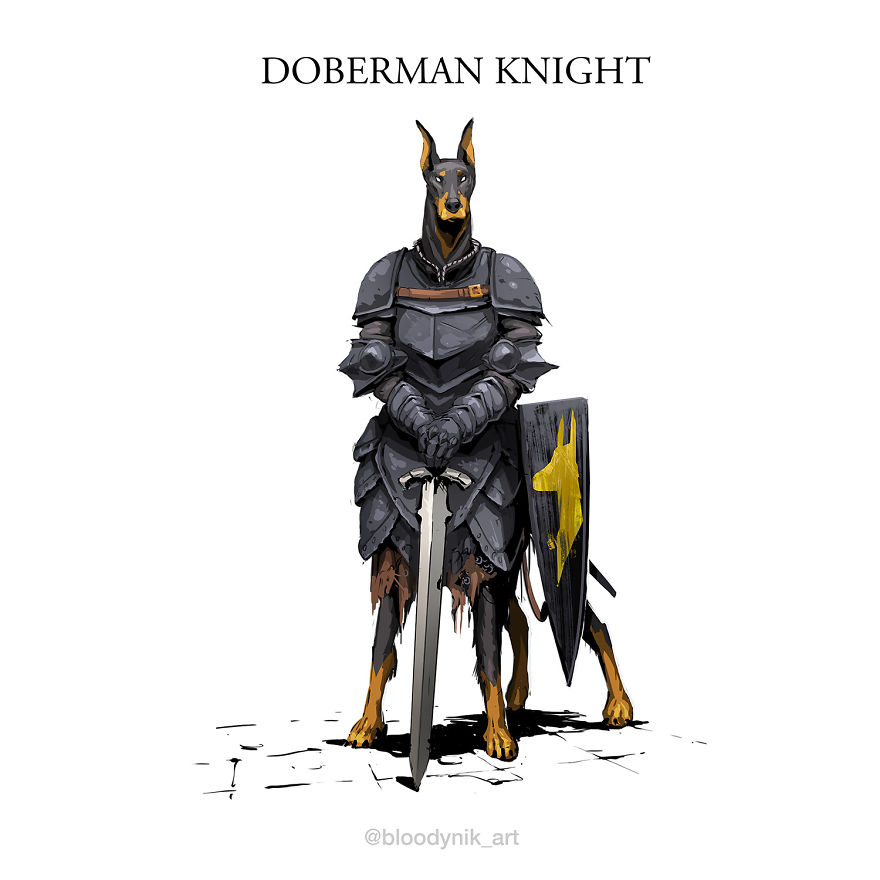 Doberman, o Cavaleiro