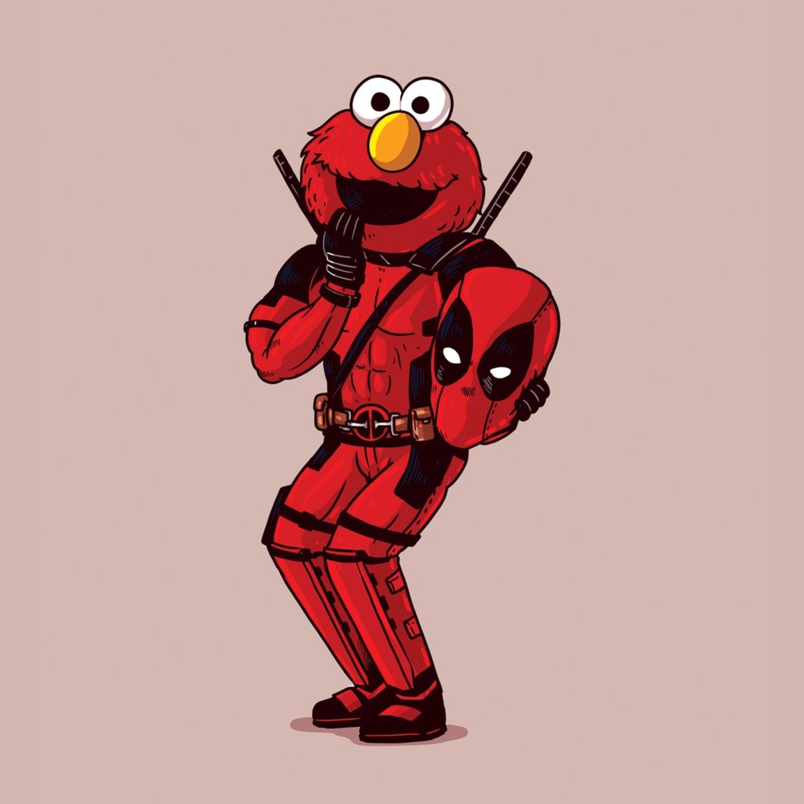 Deadpool desmascarado: Elmo