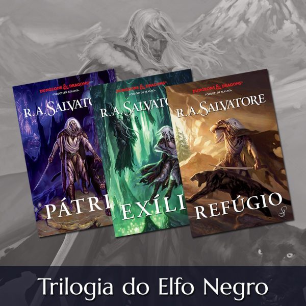 trilogia-do-elfo-negro- Divulgação Jambô Editora