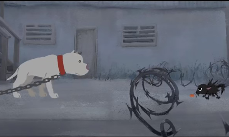 Curta metragem em animação da Pixar sobre um Pitbull e seu amigo