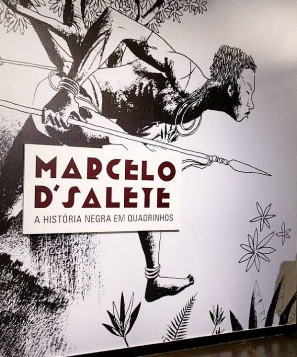 Marcelo D'Salete - A história negra em quadrinhos - divulgação 2 Museu Afro Brasil