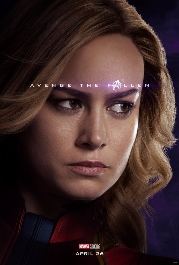Brie Larson como Carol Danvers, aka Capitã Marvel