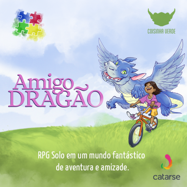 RPG Amigo Dragão - Divulgação - Catarse