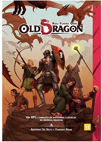 Old Dragon Livro Básico - divulgação - Buró de Jogos