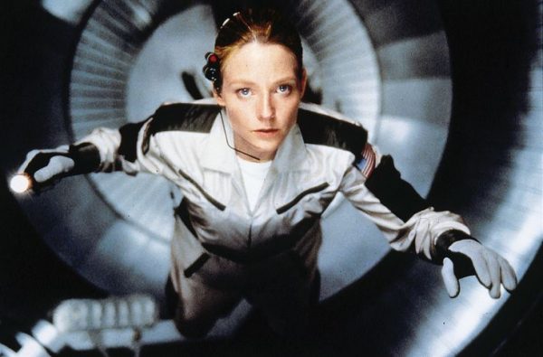 Contact movie still, 1997. Jodie Foster as Dr. Eleanor Ann Arroway - reprodução