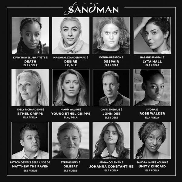 Sandman_NewCastAnnouncement_1x1 reprodução Netflix