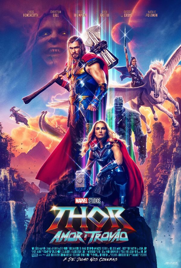 Pôster de Thor Amor e Trovão 