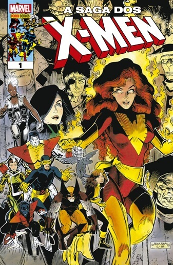 A Saga dos X-Men - reprodução - Editora Panini