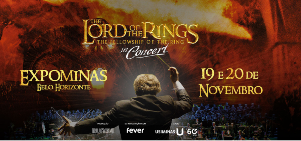 Cine-Concerto de O Senhor dos Anéis chega à Belo Horizonte! destaque