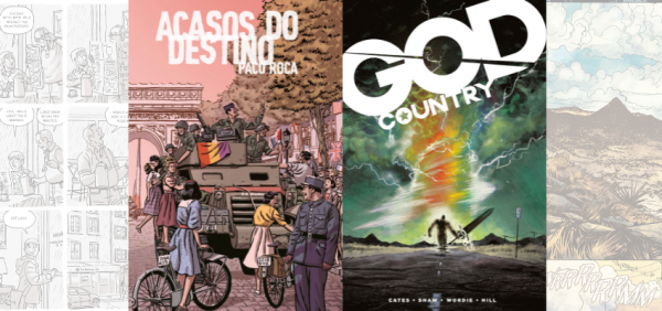 Conheça Acasos do destino e God Country - próximos lançamentos da Devir Brasil - destaque