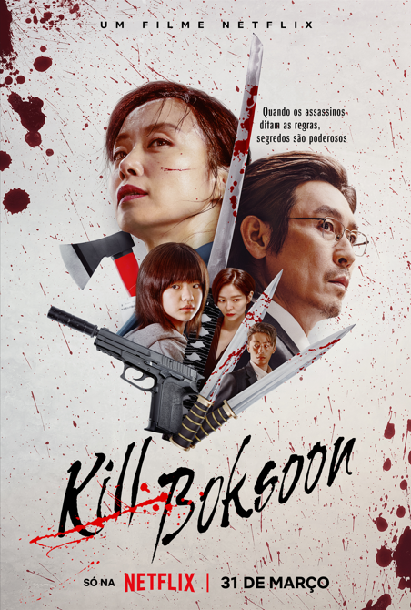 Novo pôster do filme de ação coreano Kill Boksoon