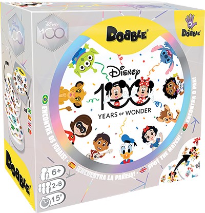 Dobble Disney 100 - divulgação - Galápagos Jogos