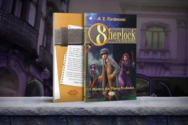 Sherlock e os aventureiros 1 - O mistério dos planos roubados - Divulgação Avec Editora