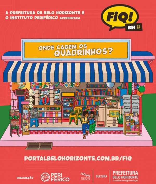 Festival Internacional de Quadrinhos de Belo Horizonte - FIQ BH 2024 - Temática FIQ - Arte Ing Lee